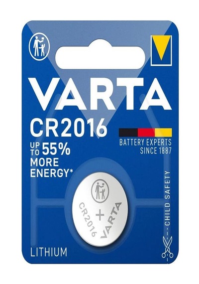 Varta Cr2016 3v Lityum Pil-2 Adet