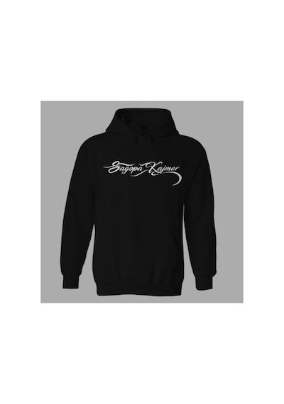 Tarzsokak Oversize Unisex Siyah Sagopa Kajmer Baskılı Hoodie