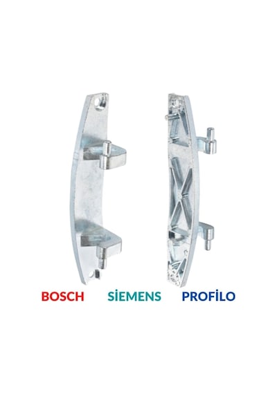 Bosch Uyumlu Logixx Siemens  Iq Profilo Çamaşır Makinesi Kapak Menteşesi - 394805097