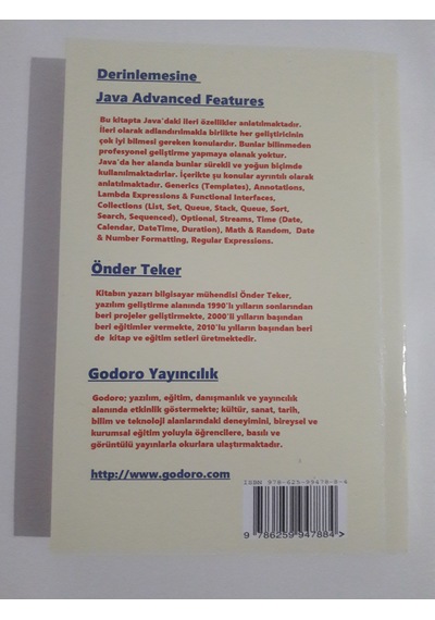Derinlemesine Java Advanced Features