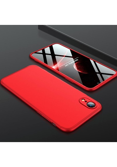 Apple Uyumlu iPhone Xr Gkk Kılıf 360 Derece Tam Koruma