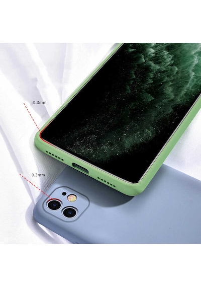 Poco X6 Pro İçi Kadife Kaplı Esnek Silikon Kapak Ryc/ Nano Lansman Turuncu