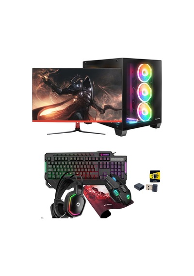 Ramtech TREND X110 i5 9400F 32 GB 960 GB SSD 8 GB RX580 27" Free Dos Masaüstü Bilgisayar