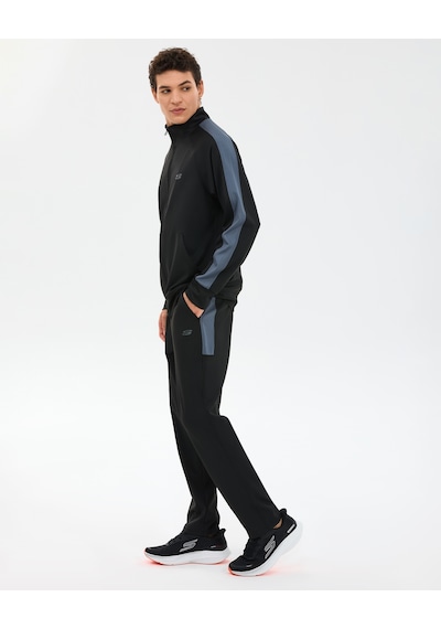 Skechers M Performance Track Suit Erkek Siyah Eşofman Takımı S241211-3817