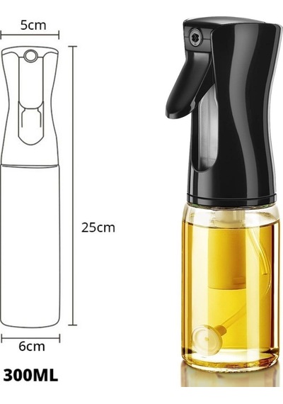 Buffer Çok Amaçlı Cam Şişe Püskürtmeli Dağıtıcı Yağdanlık Limonluk Sirke Sosluk Spreyi Diğer