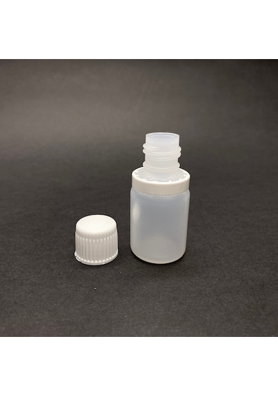 10 Cc Plastik Şişe - Kilitli Kapaklı - Natürel - 10 Ml Plastik