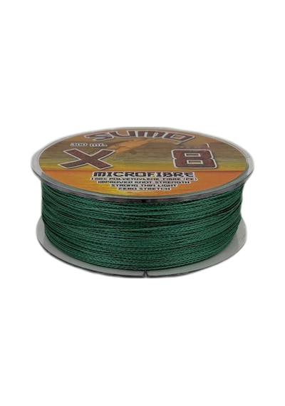 Effe Sumo X8 İp Misina 300m Polietilen Microfiber İp Misina Yeşil 0,06 Mm