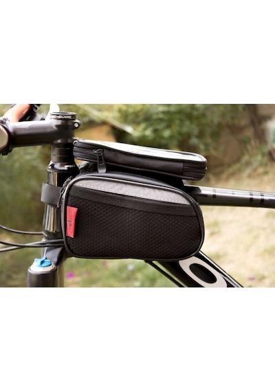 Procycle Pc-250 Kadro Üstü Heybe Çanta Telefonluklu Mavi Siyah