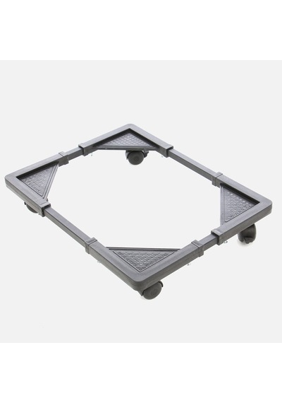 Panko Plus Pan-02 Beyaz Eşya Altlığı Siyah