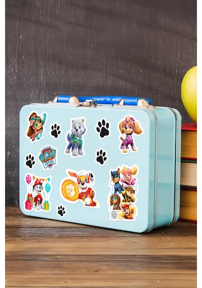Pawpetrol Sticker Seti - Kalem Suluk Defter Cam Masa Laptop Tablet Sticker Suya Dayanıklı, Mini Stic Çok Renkli