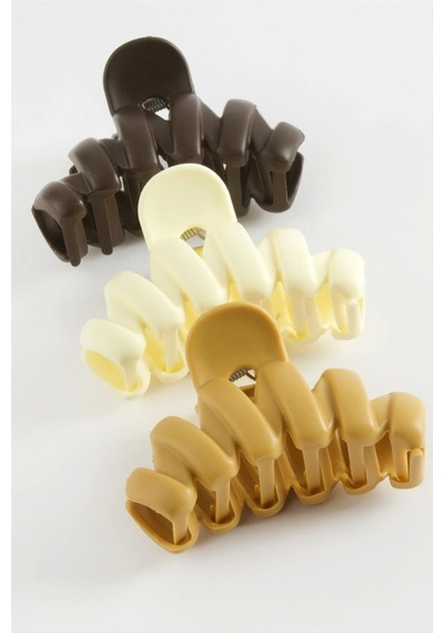 Zikzak Renkli Mandal Toka 8 Cm Çok Renkli