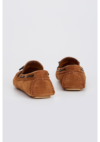 Valmenti Rachele Erkek Viski Süet Hakiki Deri Loafer Ayakkabı 355 13661 Erk Ayk Y23 Taba