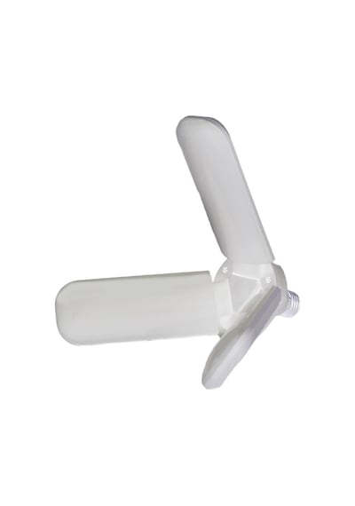 3 Kollu Pervane Modeli Beyaz Led Lamba Ampul 24w - E27 Bx40
