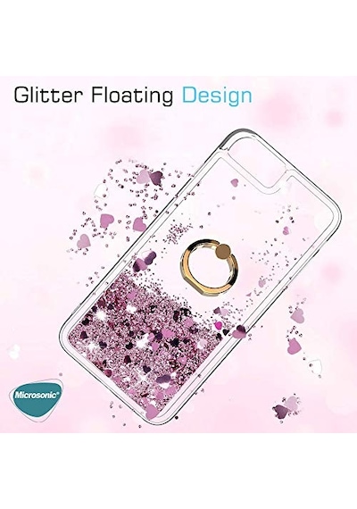 Için Kılıf Glitter Holder Mor 14 İle Uyumlu Kılıf - Mor Diğer