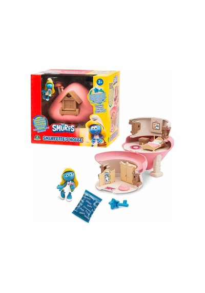 The Smurfs Şirinler Evi Oyun Seti, Asorti Çok Renkli