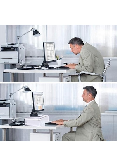 Şeffaf Monitör Yükseltici | Monitör Standı | Monitör Altlığı