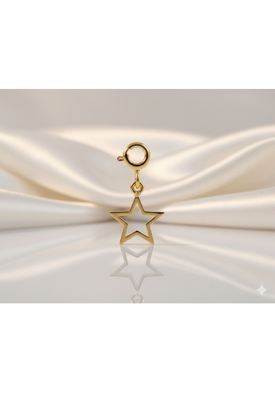 Ariş Yıldız Charm Altın Kolye Ucu N11.20497