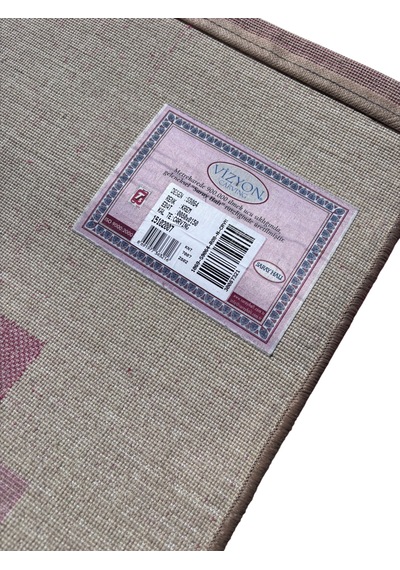 Saray Halı Vizyon Carving 9064 Pembe 80x150 Küçük Yolluk Halı