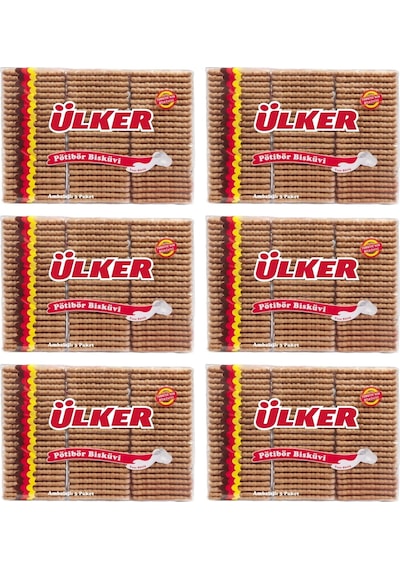 Ülker Pötibör Bisküvi 6 x 450 G