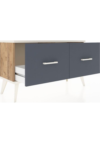 Arges Şifonyer 2 Çekmeceli 88x30x48 Çam-aytaşı/antrasit Aytaşı/antrasit Arges Şifonyer 2 Çekmeceli 88x30x48 Çam-aytaşı/antrasit Aytaşı/antrasit