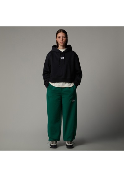 The North Face W Essential Crop Hoodie Kadın Sweatshirt-32942 Siyah