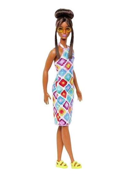 Barbie Büyüleyici Parti Bebekleri (Fashionistas) - Uzun Mavi Elbiseli Bebek HJT07