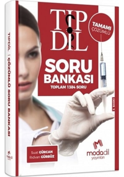 Modadil Yayınları Tıpdil Sınavı Tamamı Çözümlü Soru Bankası/Suat