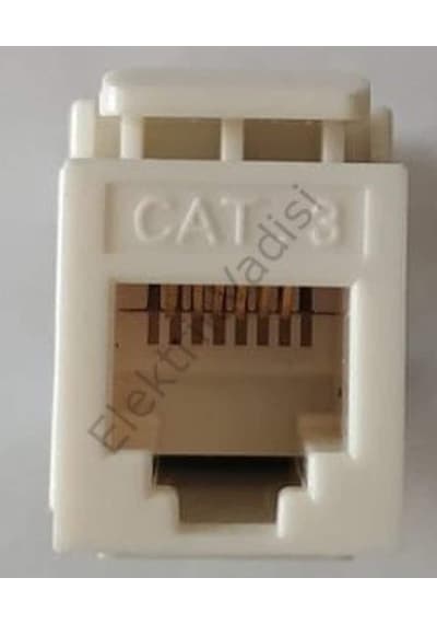 Nead 45X45 Mm Cat-3 Rj11 Telefon Soketi 2057