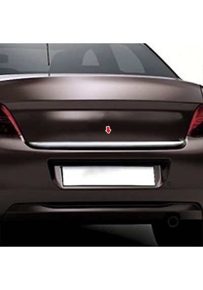 Peugeot 301 Krom Bagaj Alt Çıta Paslanmaz Çelik