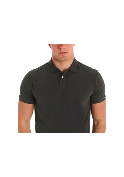 Slam Slam Erkek Polo Tişört Deck Polo Gri W06 Antrasit