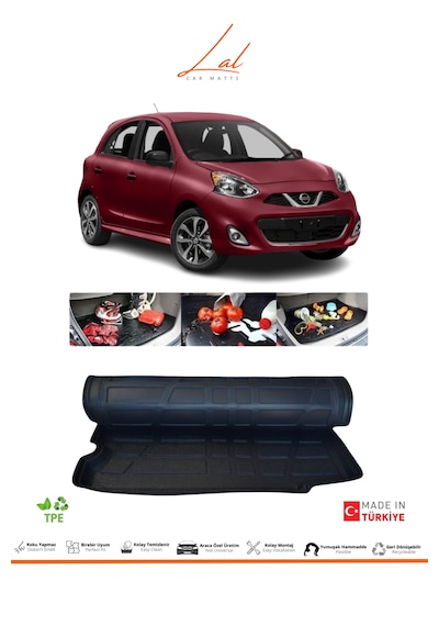 Nissan Micra 2011-2019 Arası 3d Bagaj Havuzu