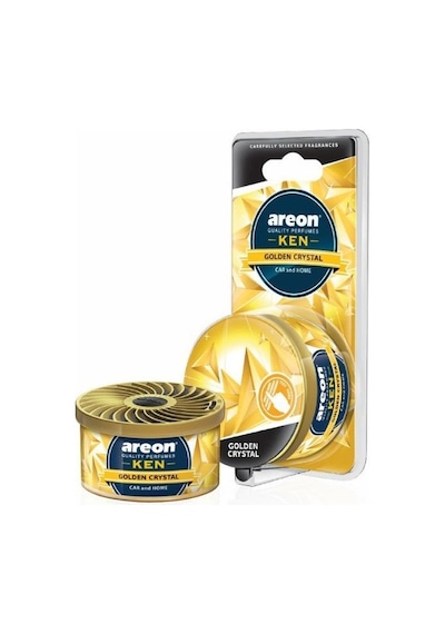 Areon Ken Blıster Golden Crystal Bardaklık Oto Araç Kokusu