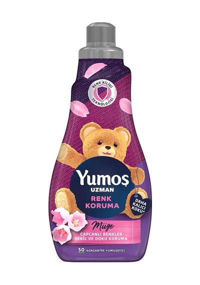 Yumoş Uzman Renk Koruma Konsantre Yumuşatıcı 1200 Ml 4 Adet Diğer