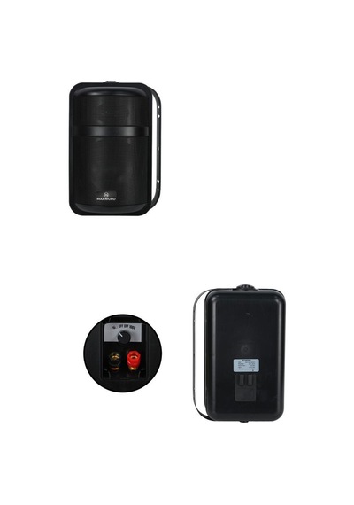 Maxword Mds-104tb Yüksek Kaliteli 160w 4 İnç 16 Ohm/100v İki Yollu Duvar Tipi Sütun Hoparlör