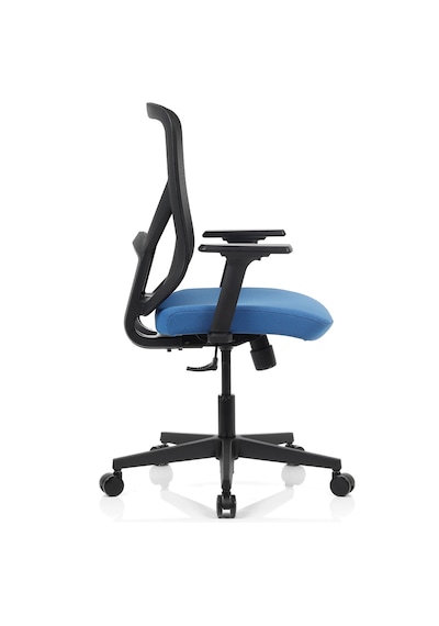 Bürosit Trend 9 Hareketli Kolçak Çalışma Koltuğu Kumaş Mavi
