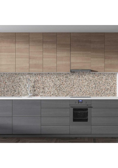 Mutfak Tezgah Arası Folyo Fayans Kaplama Folyosu Granite Marble Design
