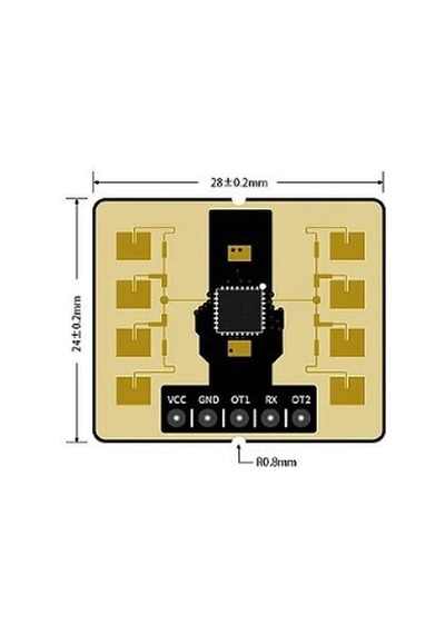 Aı Thinker Rd-03e 24ghz Hassas Hedef İzleme Ve Ölçüm Radarı - 6m, 5v, Uart