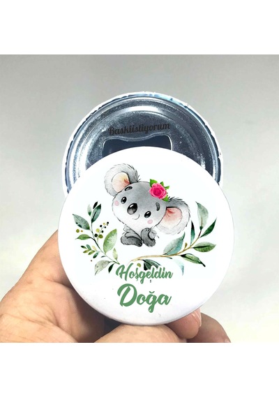 Baskiistiyorumm Bebek Açacak Magnet Isim Baskılı Magnetli Açacak (367438343)