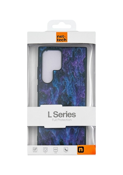 Nettech Samsung Galaxy S23 Ultra Uyumlu Nt-n071 Arka Koruma Kılıf - Siyah Siyah