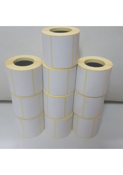 Barkod Etiketi Eko Termal  1 Adet500 Sarım 80x80