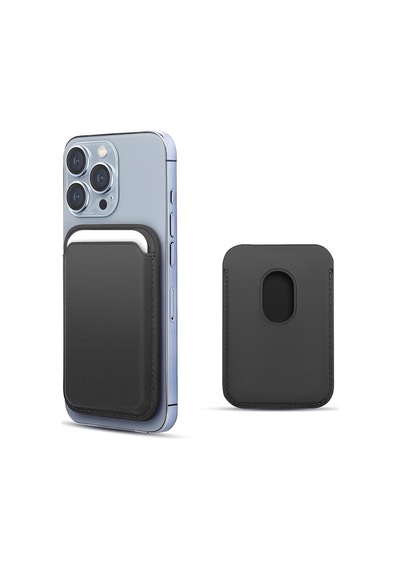 Microsonic Apple Uyumlu iPhone 15 Pro Leather Wallet Magsafe