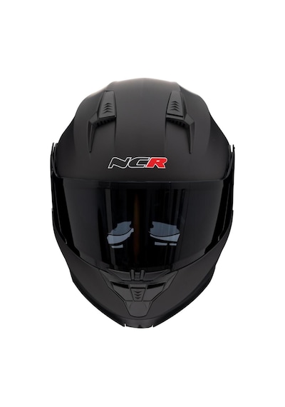 Ncr Icon Siyah Vizörlü Çene Açılır Kask Mat Siyah