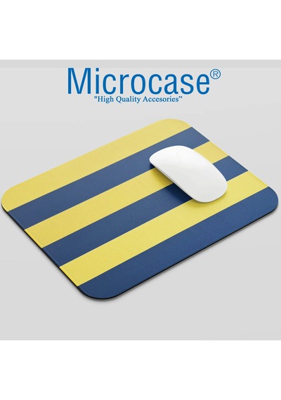 Microcase Taraftar Serisi Konforlu Kaymaz Taban Oyuncu Mousepad 70x30cm Al5311 Sarı-lacivert