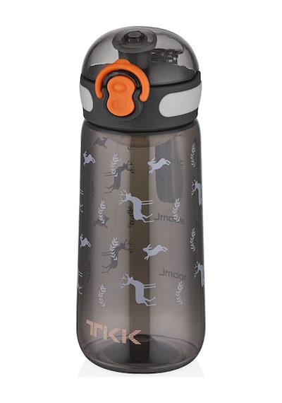 Vagonlife Tkk T1005 550ml Desenli Siyah Matara Siyah