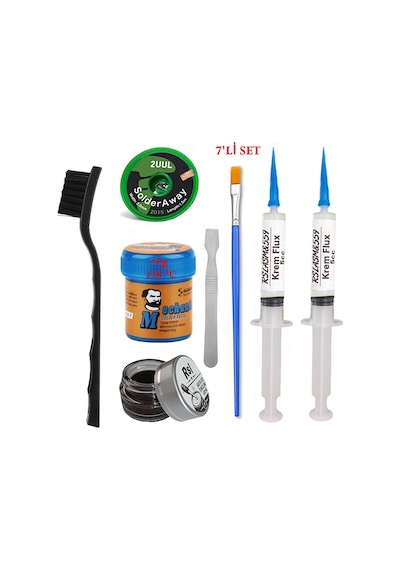 Kremlehim Mchanc 138 C 42gr Havya Uc Temizleyici Flux Lehim Toplama 2uul-2015 Lehim Emme Teli Yardımcı Set06
