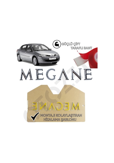 Megane 2 Arka Bagaj Yazi Megane Yazi 8200073444 500019165