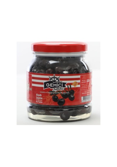 Süper Süper Yağlı Sele Siyah Zeytin 1 Kg