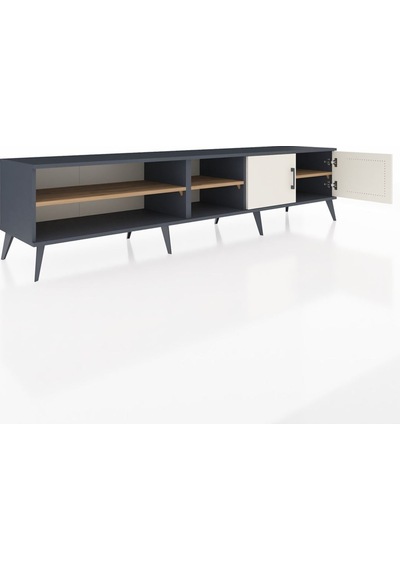Hyperion Tv Ünitesi 3 Raflı 2 Kapaklı 220x44x51 Antrasit-aytaşı/çam Aytası/atlas Çam - Antrasıt Hyperion Tv Ünitesi 3 Raflı 2 Kapaklı 220x44x51 Antrasit-aytaşı/çam Aytası/atlas Çam - Antrasıt