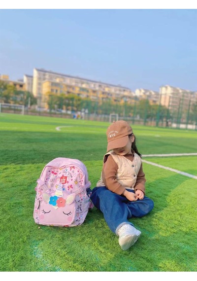 Supercute Two İn One Sırt Çantası - Unicorn - Pembe