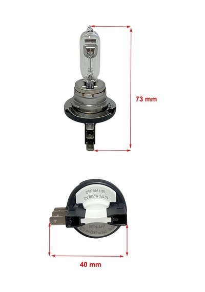 H15 12v 15/55w Halojen Far Ve Sis Ampulü